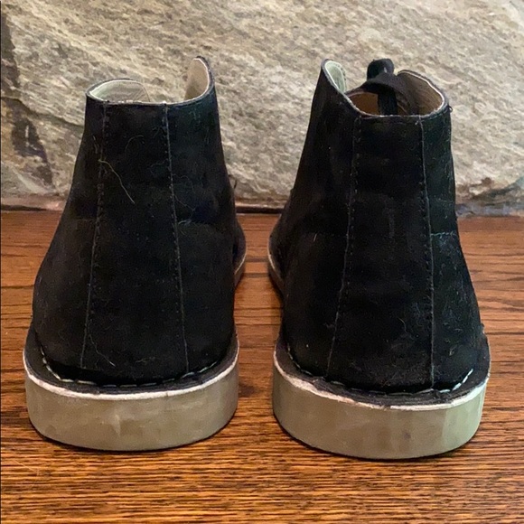 Giraldi size 12 black suede boots - Picture 3 of 4